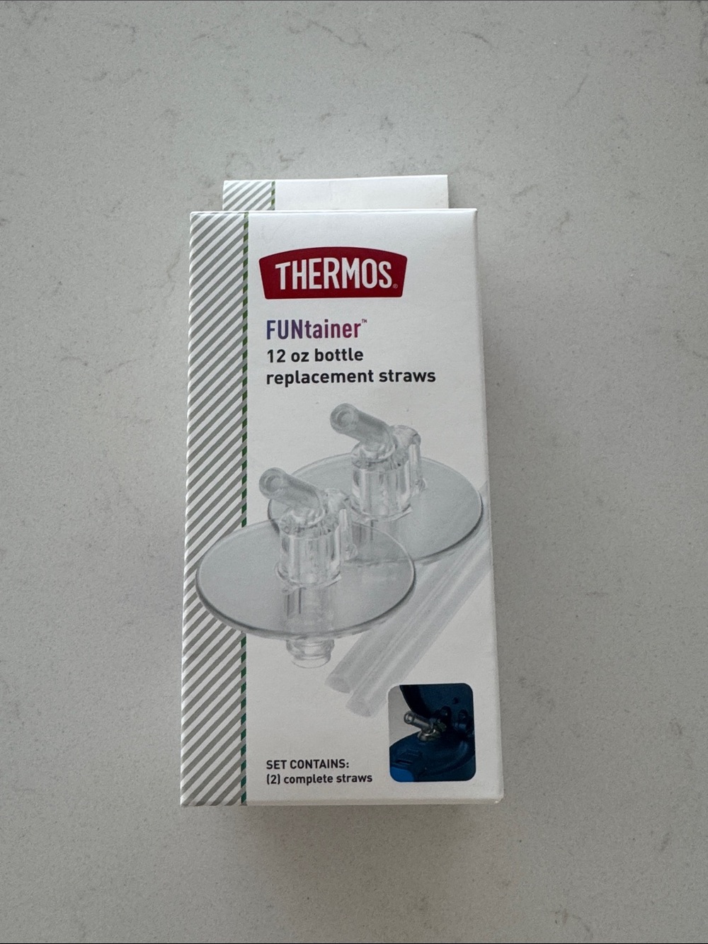 Thermos Clear Replacement Straw Valves for FUNtainer (clear)